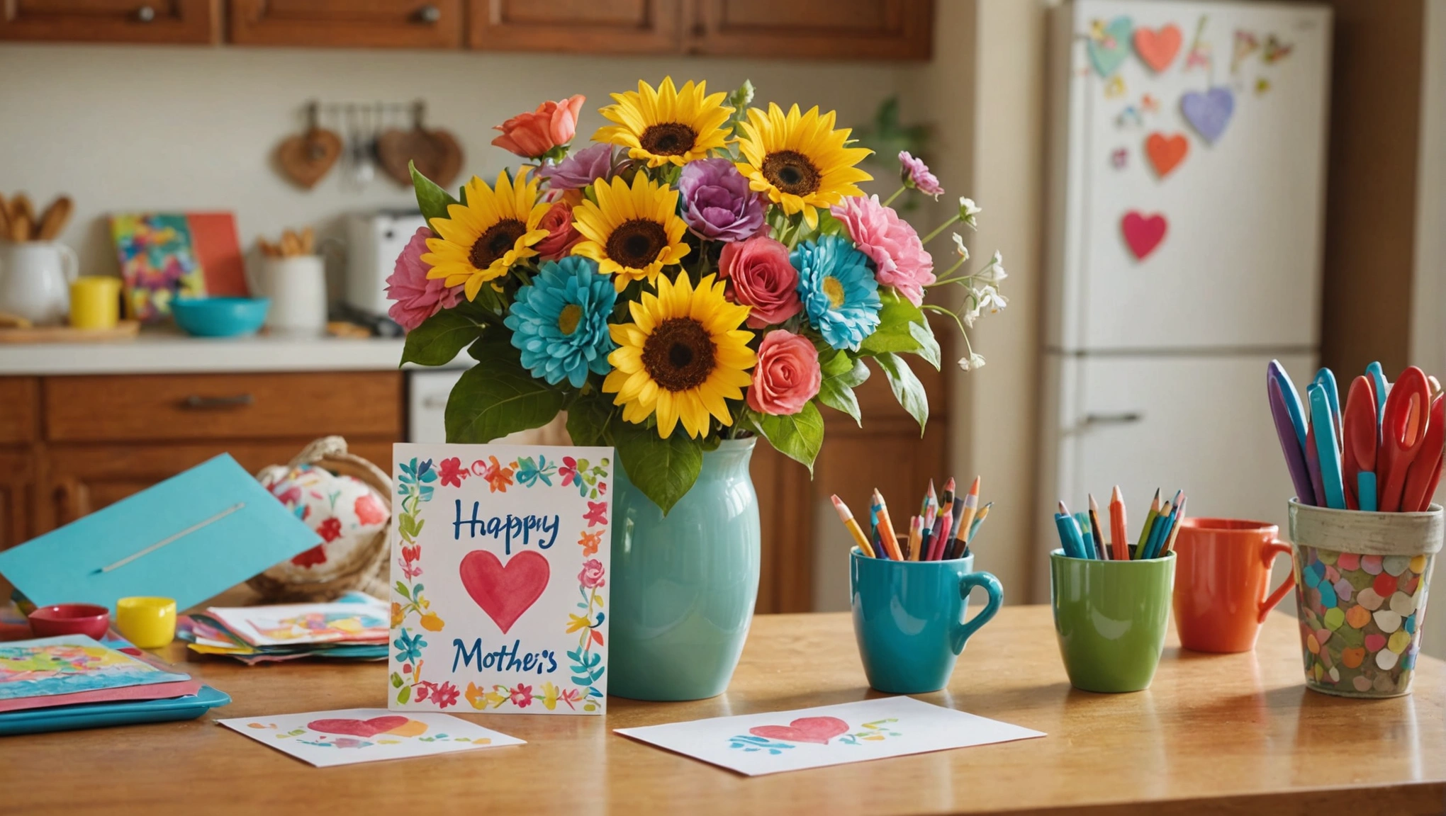 muttertagsgeschenke mit kindern basteln