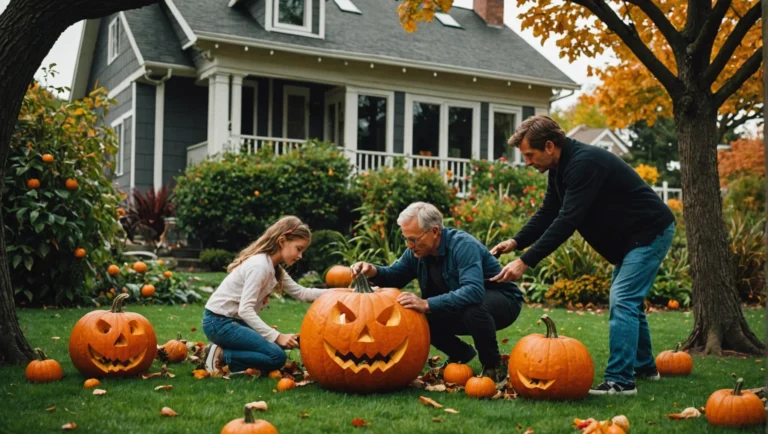 halloween-deko garten selber machen