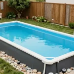 mini pool im kleinen garten